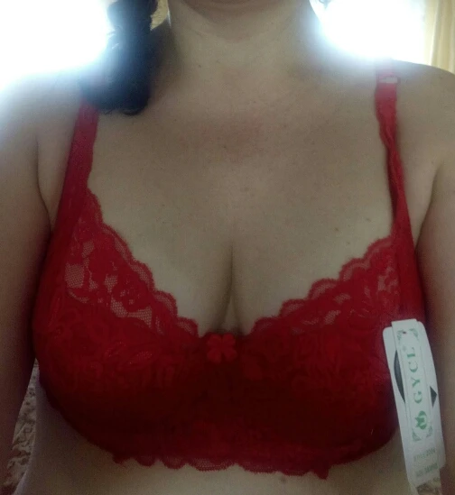 Глубокий V молодая девушка один дышащие летние сексуальные кружева Bralette Черный