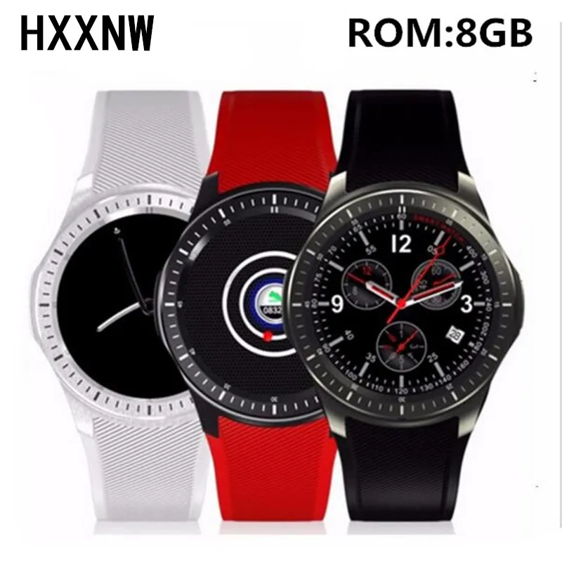 Оригинальный DM368 Bluetooth Smart Смарт часы 3G MTK6580 Android 5.1 4 ядра 512 МБ + 8 ГБ наручные с