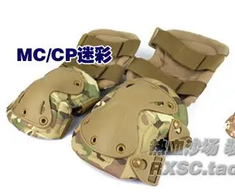 MCCP 4 шт. тактические аксессуары для пейнтбола Защита наколенники набор для Открытый Восхождение - Цвет: MCCP