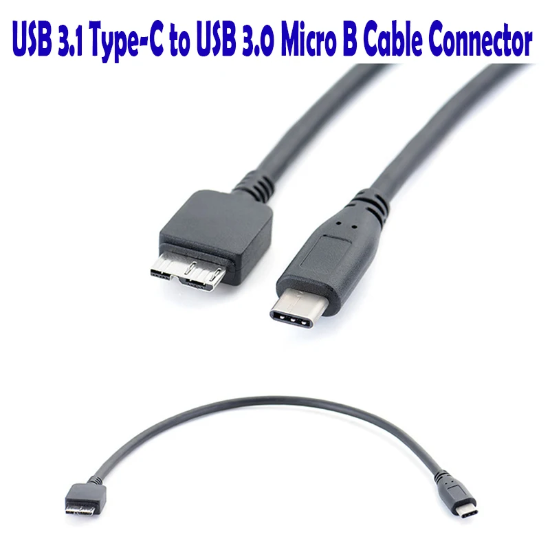 10 шт./лот USB 3 1 Type-C к 0 Micro B кабельный разъем для жесткого диска смартфона сотового