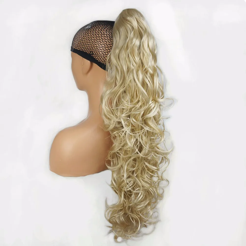 StrongBeauty длинные кудрявые заколки для конского хвоста удлинители волос 32 дюйма