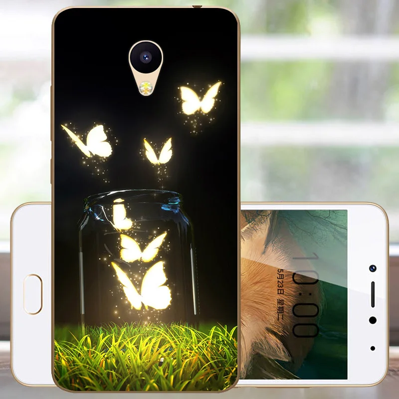 Мягкий ТПУ чехол MONAEVA для Meizu M5S Mini, силиконовый чехол с модным принтом для Meizu M5S, бампер из ТПУ для Meizu M 5S M5S Mini, чехол для телефона 5,2 - Цвет: BLD