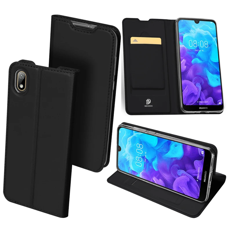 Чехол для телефона Honor 8s Оригинальный чехол Dux Ducis из гладкой искусственной кожи