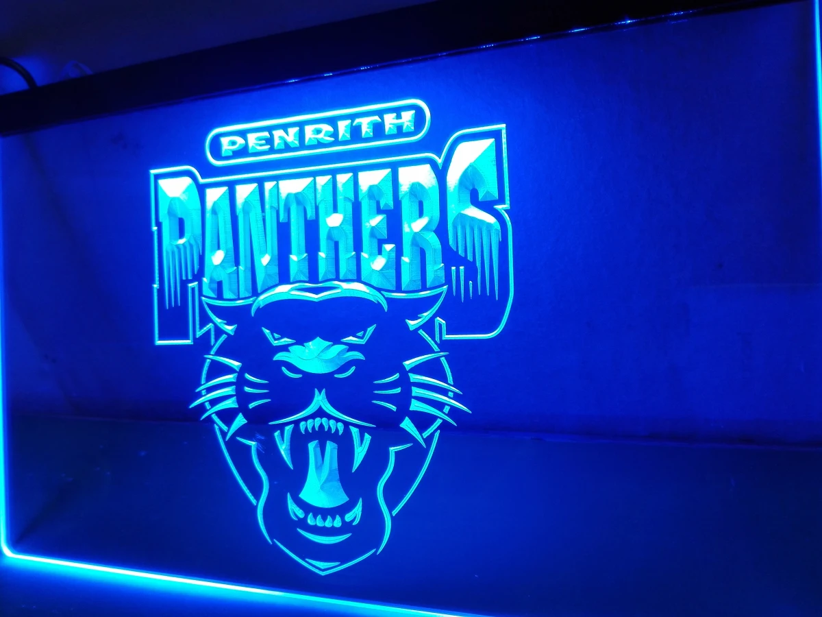 

LD383- Penrith Panthers LED Neon Light Sign home decor crafts