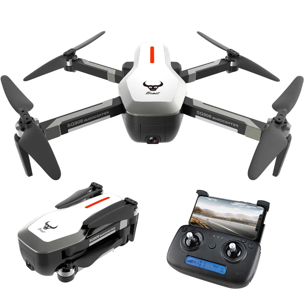 Складной Радиоуправляемый Дрон 5G Wifi FPV gps с камерой 4K HD бесщеточный мотор 25 мин
