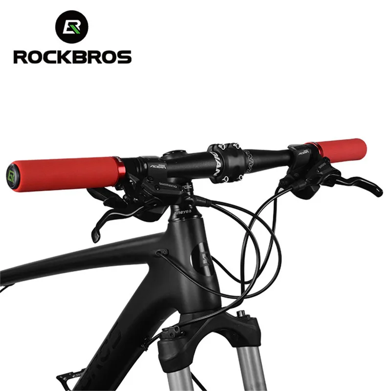 Велосипедные ручки ROCKBROS Ultraight MTB Мягкие силиконовые губчатые накладки на