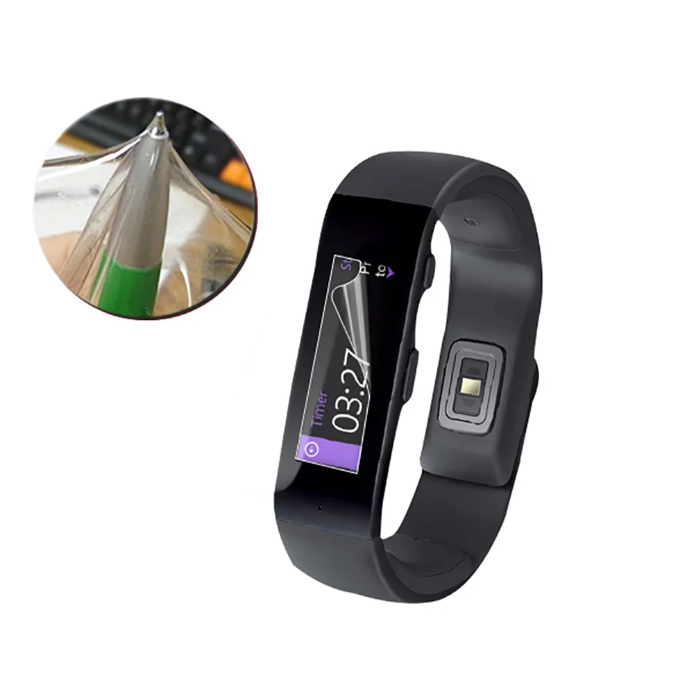 Защитная пленка для Garmin Vivosmart 4, протектор, аксессуары для часов, кожный чехол, анти-шок, мягкий ТПУ, прозрачный