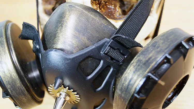 Бесплатная доставка винтажные противогазовые маски из ПВХ в стиле стимпанк для