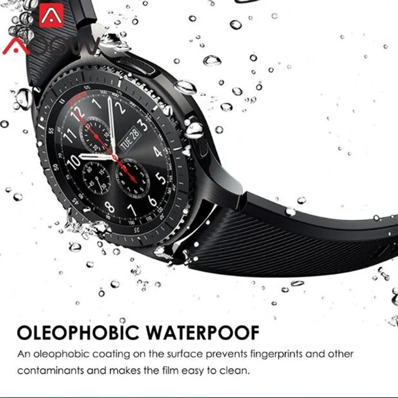 

2pcs Tempered Glass For Samsung Galaxy watch 46mm 42mm Gear S3 Frontier S2 Sport Classic Screen Protector 9H 2.5D Tempered glass