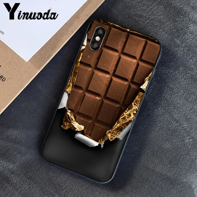 Yinuoda alenka bar wonka chocolate DIY роскошный высококачественный защитный чехол для телефона