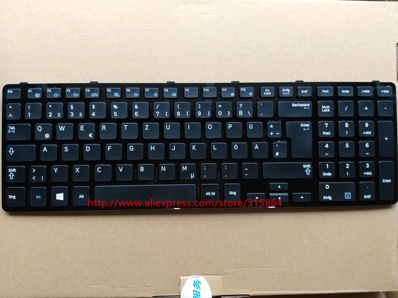 

BE/GR/US layout New laptop keyboard for Samsung NP350E7C NP355E7C black