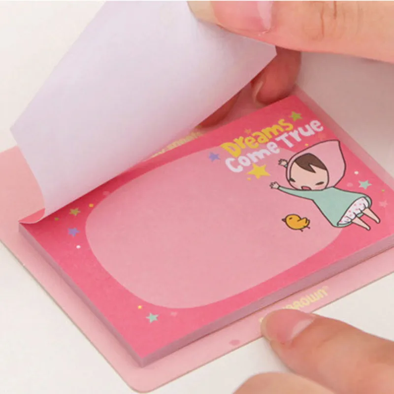 Бесплатная доставка Kawaii Мультфильм красный капюшон девушка блокнот для записей