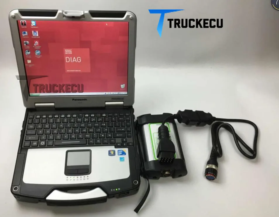 T420 ноутбук для Renault Грузовик Экскаватор диагностический инструмент + Программное