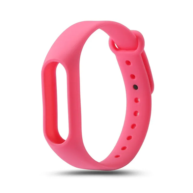 Ремешок для спортивных часов Часы для xiaomi mi Band 2 Силиконовый ремешок для xiaomi mi band 2 аксессуары браслет mi band 2 ремешок - Цвет ремешка: pink