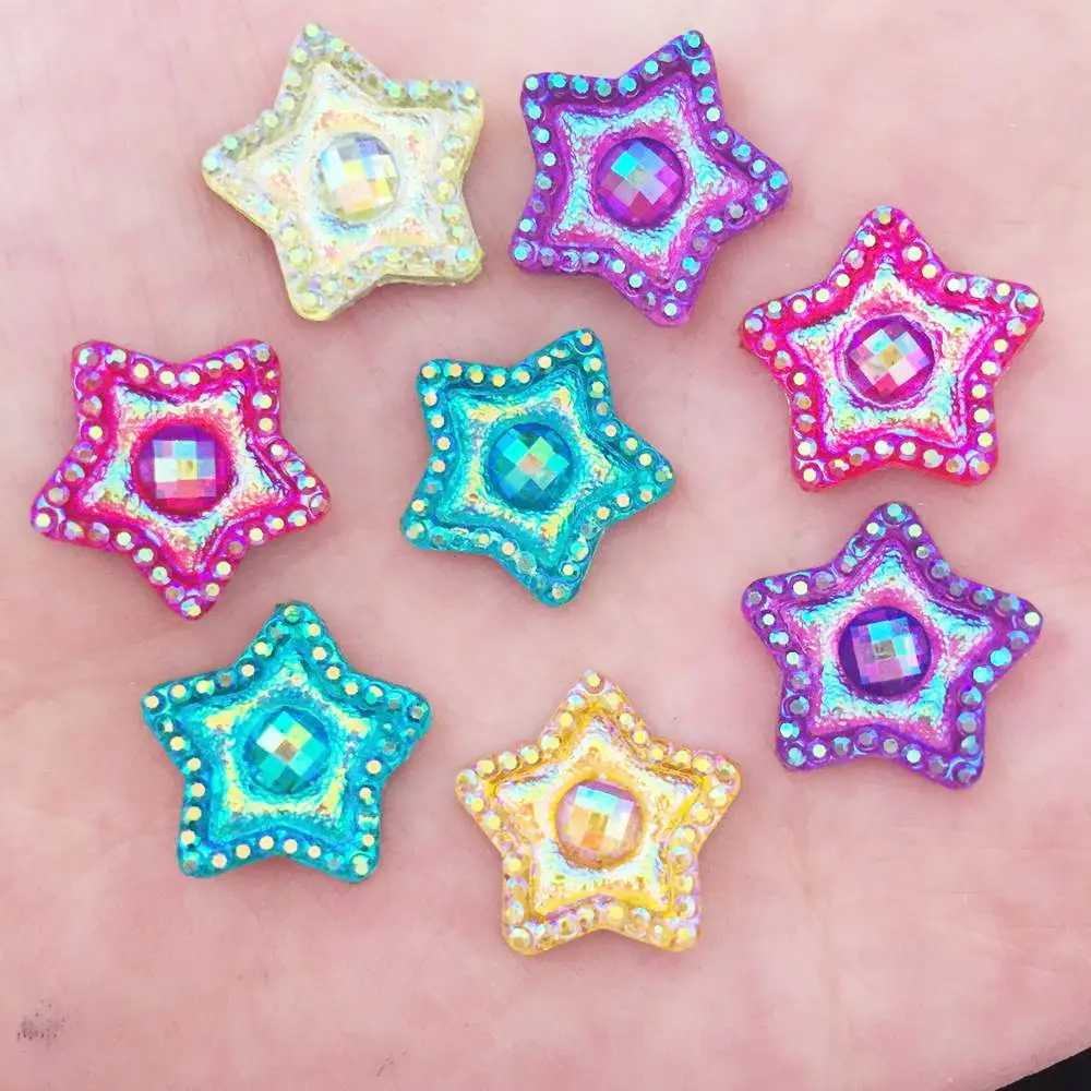 

40 шт., стразы для скрапбукинга, 16 мм