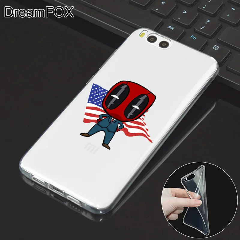 DREAMFOX L520 Дэдпул Мягкий ТПУ силиконовый чехол для Xiaomi Redmi Note 3 4 5 Plus 3S 4A 4X 5A Pro Global |