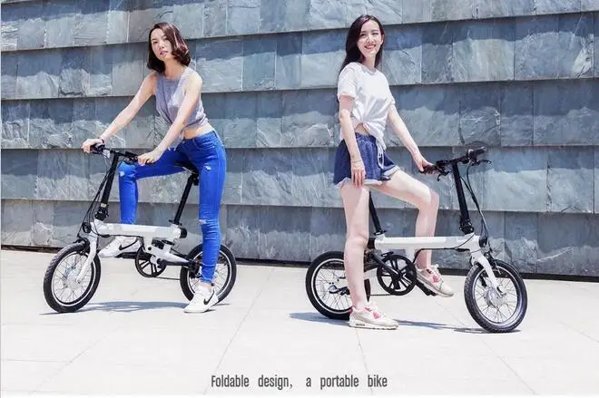 Оригинальный qicycle смарт-электрический Bicyle EF1 Спорт Портативный mijia e велосипед