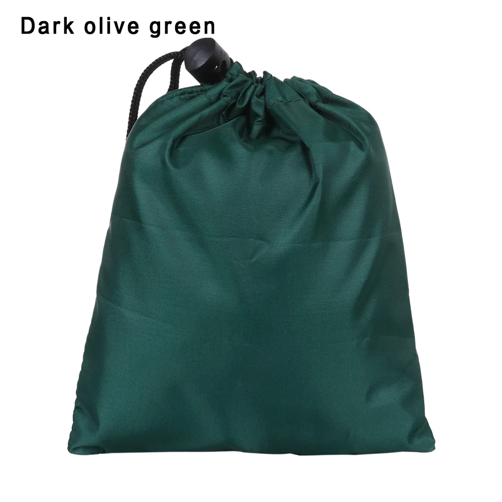 Dark Olive Green 1 шт многоцветная дорожная сумка-Органайзер, рюкзак, дождевик, портативный водонепроницаемый, защита от пыли, защита от УФ, камуфляж, подходит для 20-80L - Цвет: Dark Olive Green