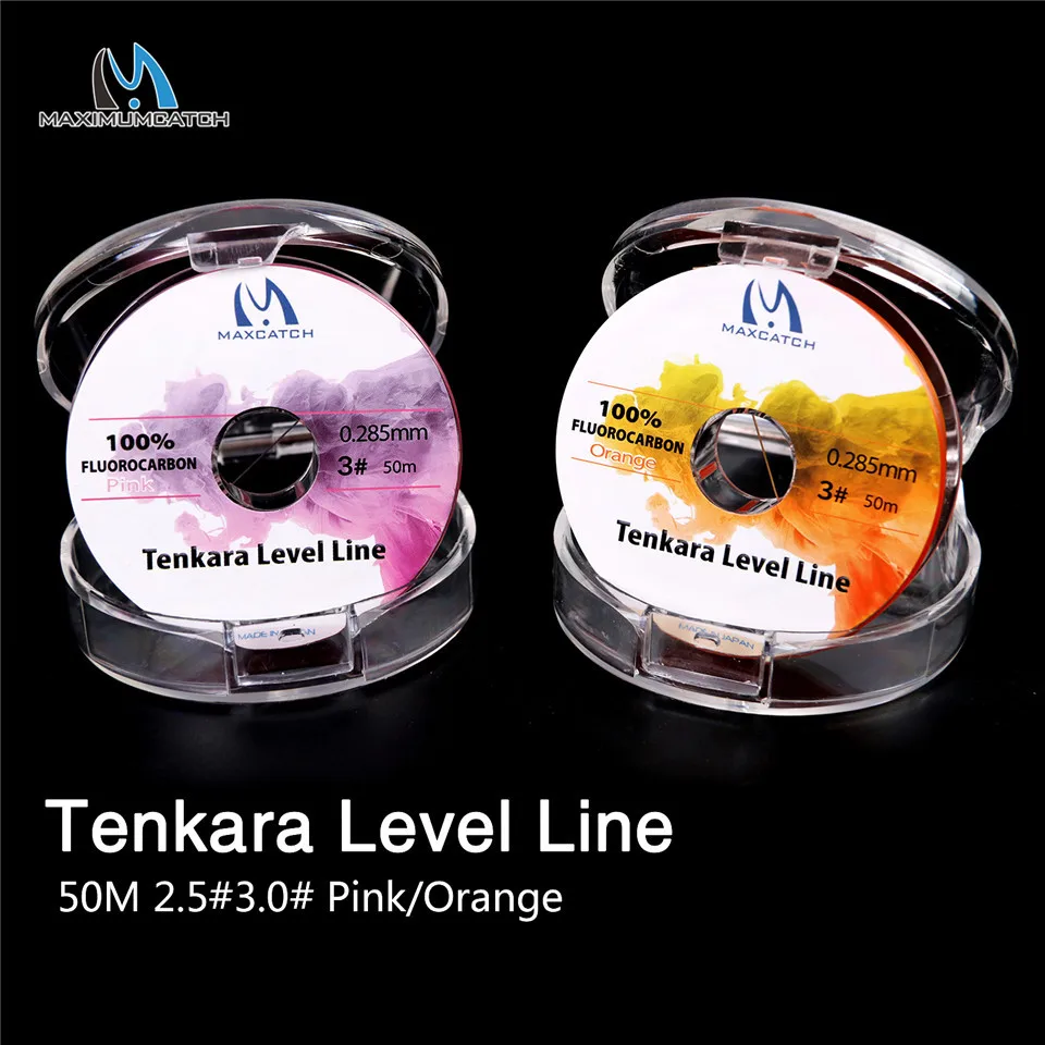 Maximumcatch Tenkara нивелирная леска 30 м 2 5 #/3 0 # фторуглеродная розовая Тенкара для ловли