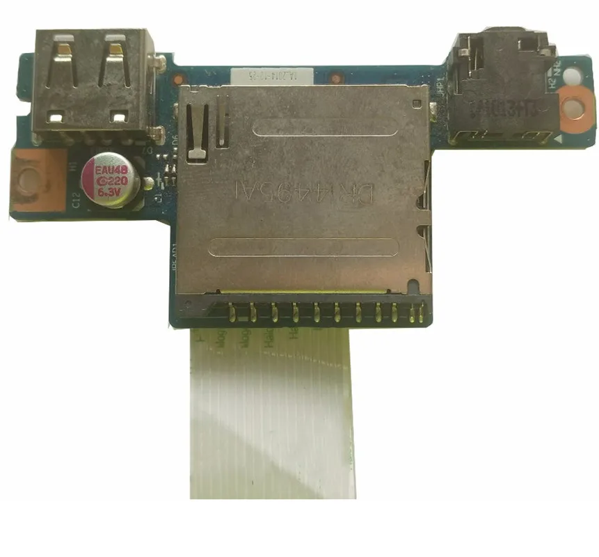 SZWXZY для Lenovo G40-30 G40-45 G40-70 G50 G50-30 G50-70 считыватель звуковых карт USB доска с кабелем NS-A275