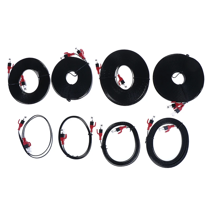 1 шт. 0 5/1/2/3/5/8/10/15 м плоский сетевой Ethernet кабель CAT6 RJ45 Lan патч корд для компьютера ТВ