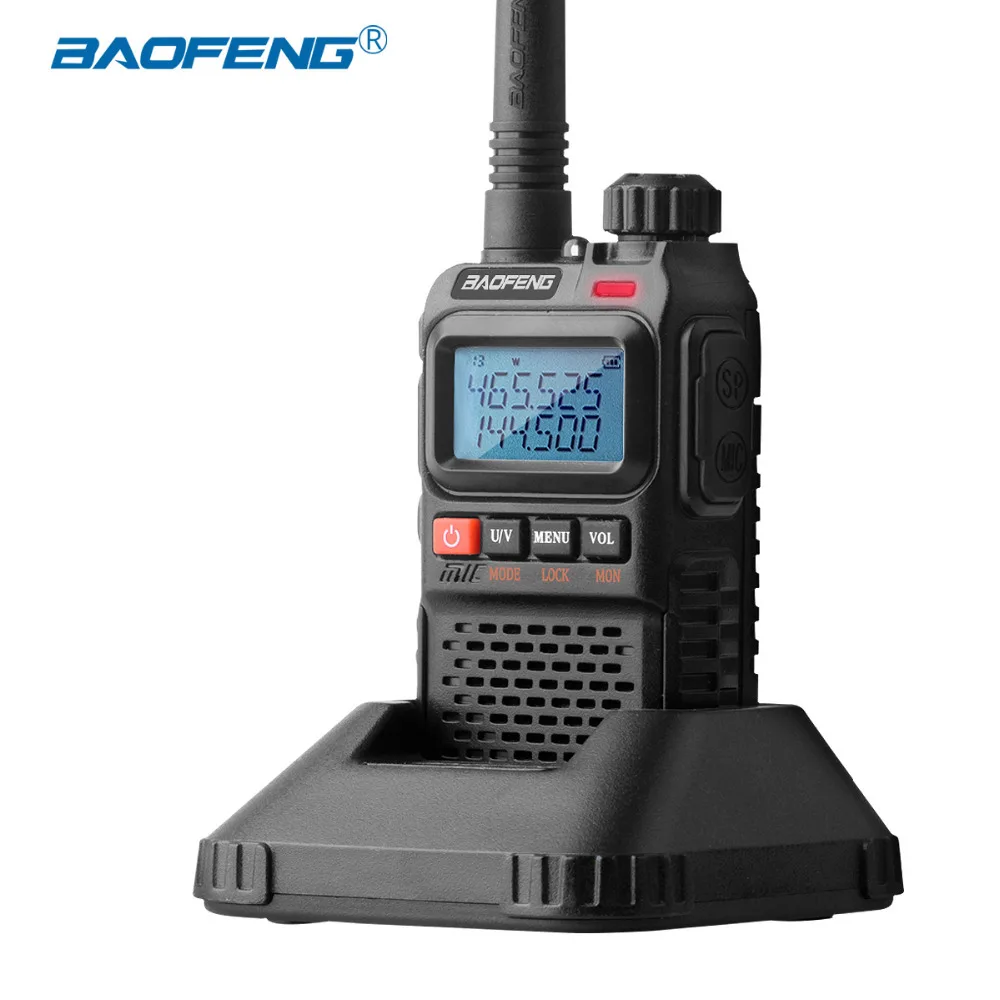 Baofeng UV-3R Plus рация мини двухстороннее радио портативное UHF VHF двухдиапазонный