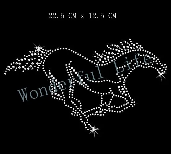 Бесплатная доставка новейший дизайн горячей фиксации мотив лошадь переводная