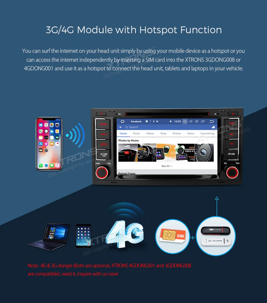 XTRONS " Android 8,1 dvd-плеер для автомобиля gps радио RCA стереосистемы для Фольксваген TOUAREG 2004 2005 2006 2007 2008 2009 2010 2011