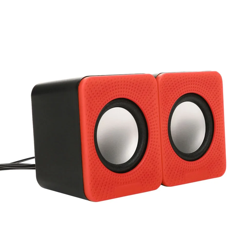 100% новый мини портативный Проводной планшетный компьютер USB динамик Мультимедиа