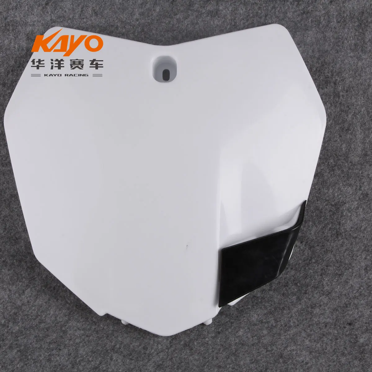 

Huayang kayo 2016 k6 efi 250cc off-road motorcycle front number plate dirt pit bike accessories free shipping