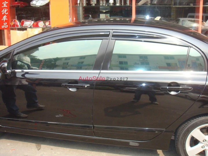 Солнцезащитный козырек для литья под давлением Mugen Style Honda Civic 2006 2007 2008 2009 2010 2011|visor