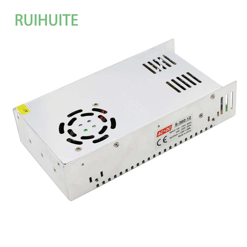 RUIHUITE Высокое качество переключения питания 360 Вт светодиодный трансформатор