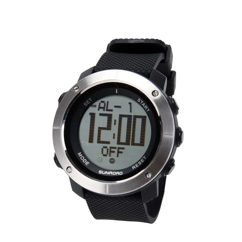 SUNROAD Мужские Цифровые Спортивные Смарт часы RelogioWatch для пешего туризма бега плавания секундомер таймер часы-Дата водонепроницаемые наручные часы