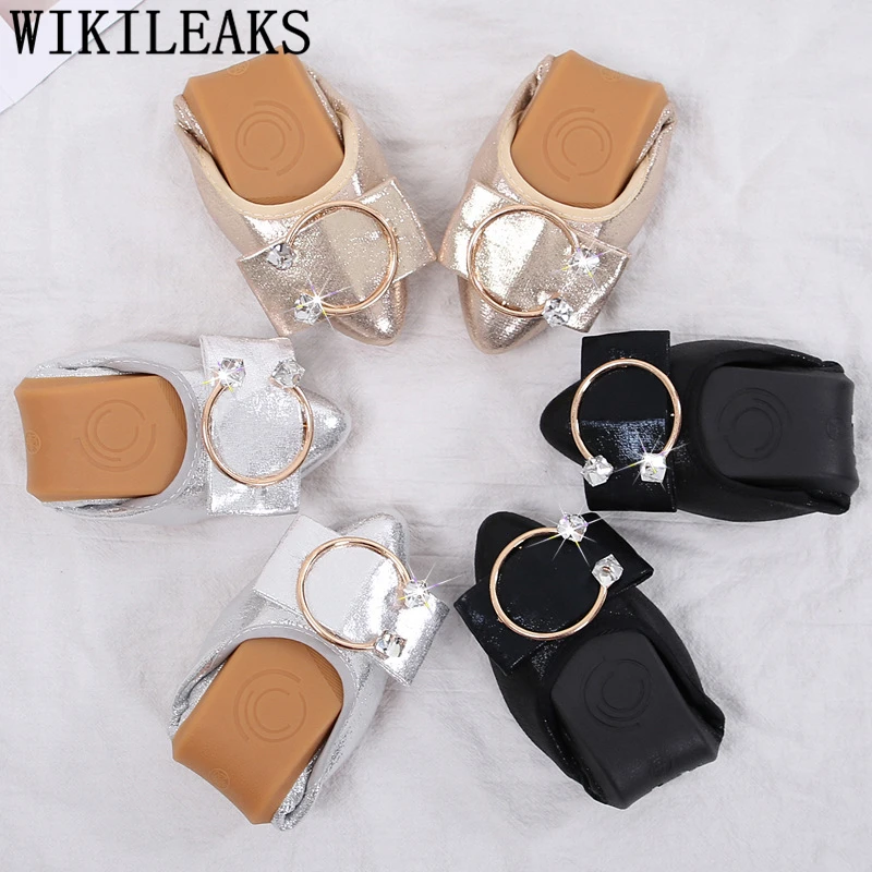 Туфли без каблуков с острым носком Ботинки &quotХарадзюку&quot криперы женские