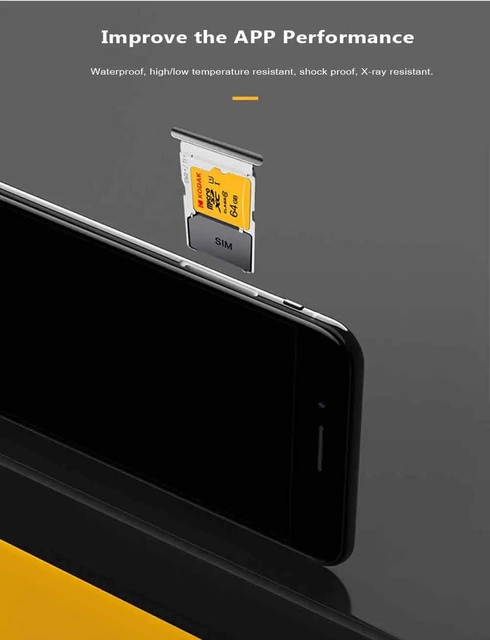 Карта памяти KODAK tarjeta Micro SD 128 Гб 64 ГБ 32 ГБ 16 ГБ Micro SD карта 256 ГБ 512 ГБ TF Карта U3 cartao de Карта памяти MicroSD Clase 10