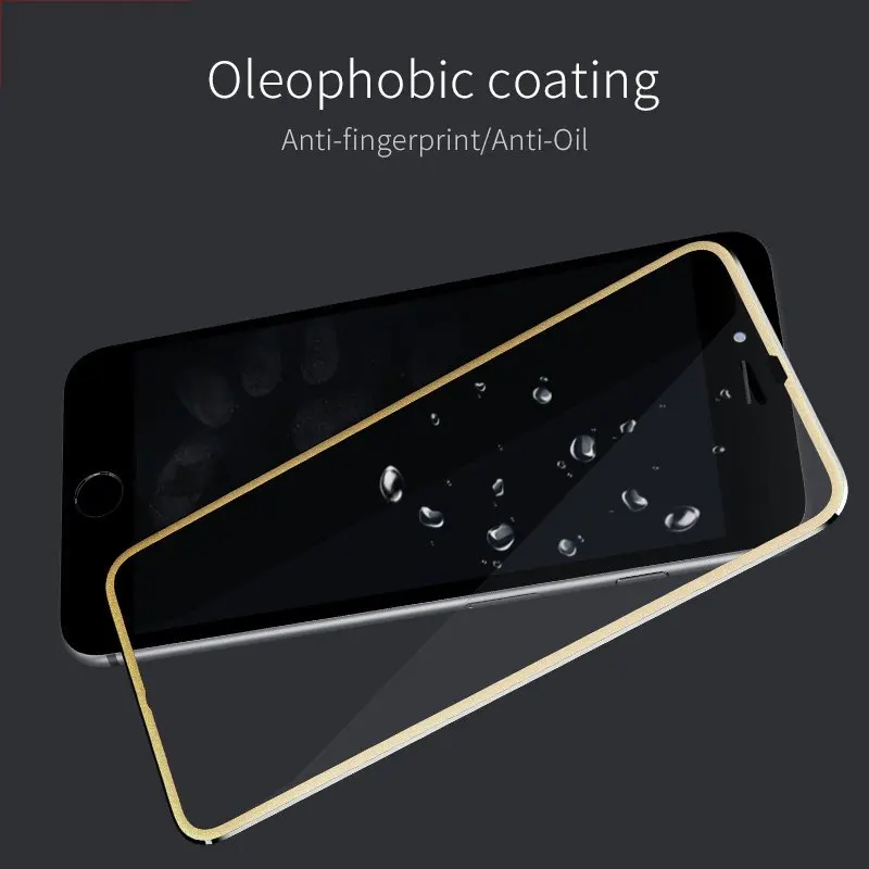 7D 9H Full Cover Tempered Glass For iphone 8 7 6 6s Plus X Screen Protector F 5 5s SE Protective | Мобильные телефоны и