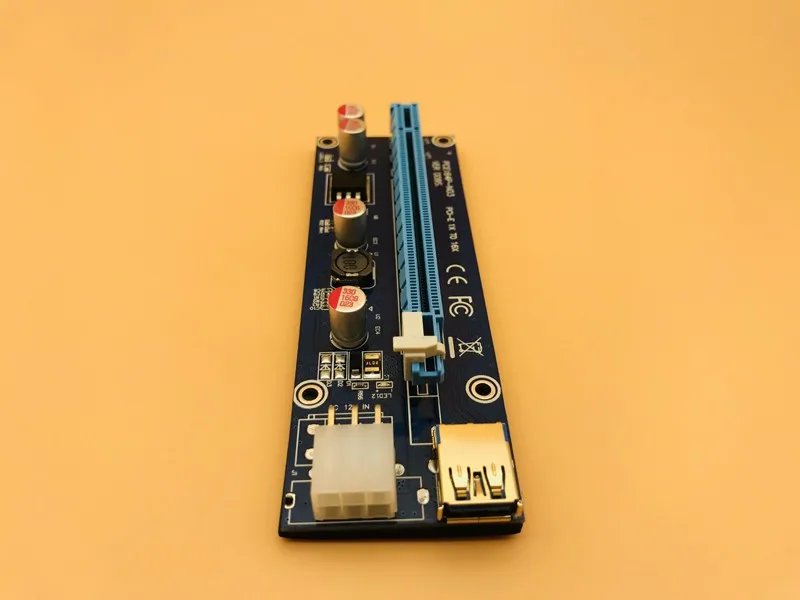 50 шт. райзеры 009S PCIe PCI E Express райзерная карта 1X to16x USB 3 0 кабель для передачи данных 6