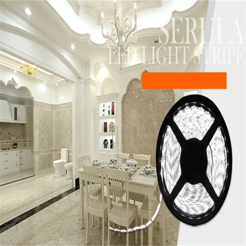 2018 5 м 3528 водонепроницаесветодиодный Светодиодная гибкая светильник вая лента 12