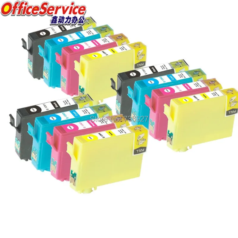 

Совместимый чернильный картридж 12X T1261 T1262 T1263 T1264 для Epson