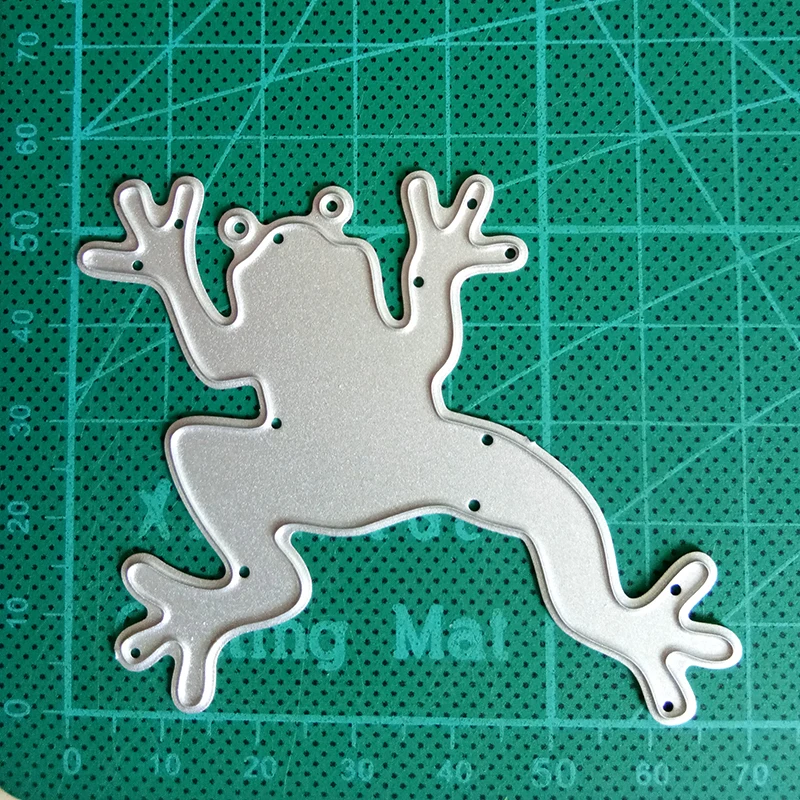 HamyHo Милая лягушка границы металла резки штампы для DIY бумажные карточки