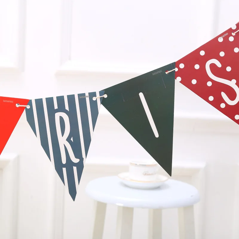 FANLUS рождественские баннеры флаги Висячие украшения для дома офиса отеля