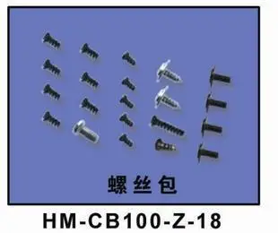 

Набор винтов Walkera HM-CB100-Z-18 для CB100/CB100D Walkera CB100 запасные части Бесплатная доставка