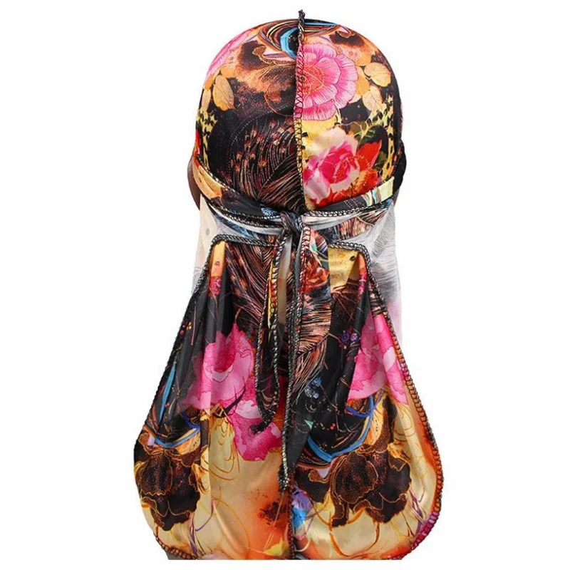 Шапка в стиле хип-хоп для мужчин и женщин бандана раппер унисекс Цветочный тюрбан