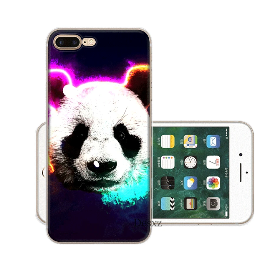 Чехол для мобильного телефона Desxz Panda Dab iPhone 6 6s 7 8 Plus 11 Pro X XS Max 5 5S SE |