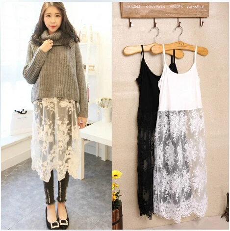 Новинка 2019 кружевные женские комбинации юбка комбинация размера плюс нижняя