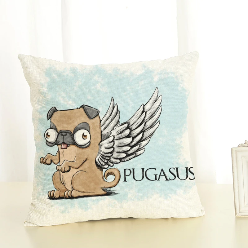 Новый Лидер продаж серия волшебных собак Офисная наволочка для подушек в