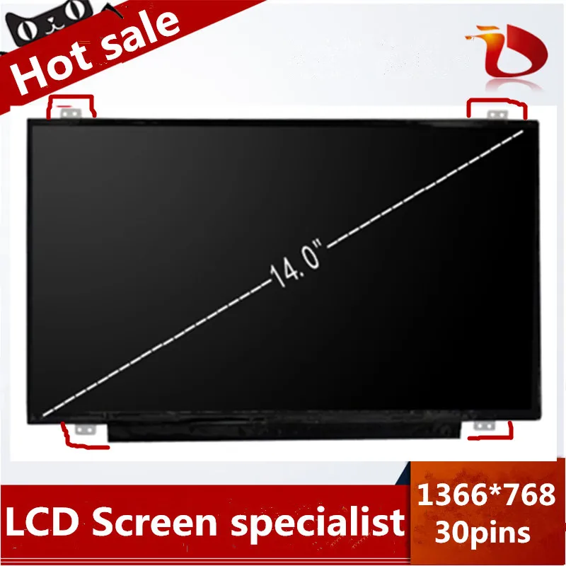 ЖК матрица A + 14 ''для ноутбука Dell Latitude E5450 WXGA светодиодный экран eDP 1366*768 30