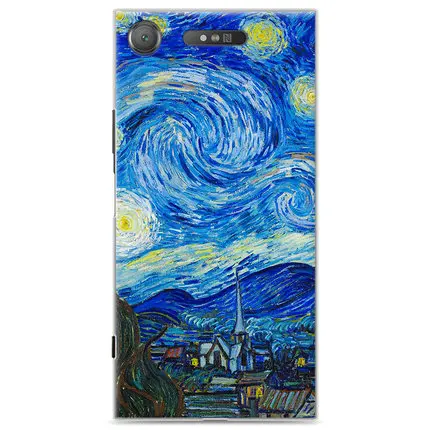 Для sony Xperia XZ1 Футляр PC тонкий задняя крышка для sony XZ1 G8342 противоударный жесткий чехол пластика задняя бампер случаях XZ 1 coque - Цвет: A13
