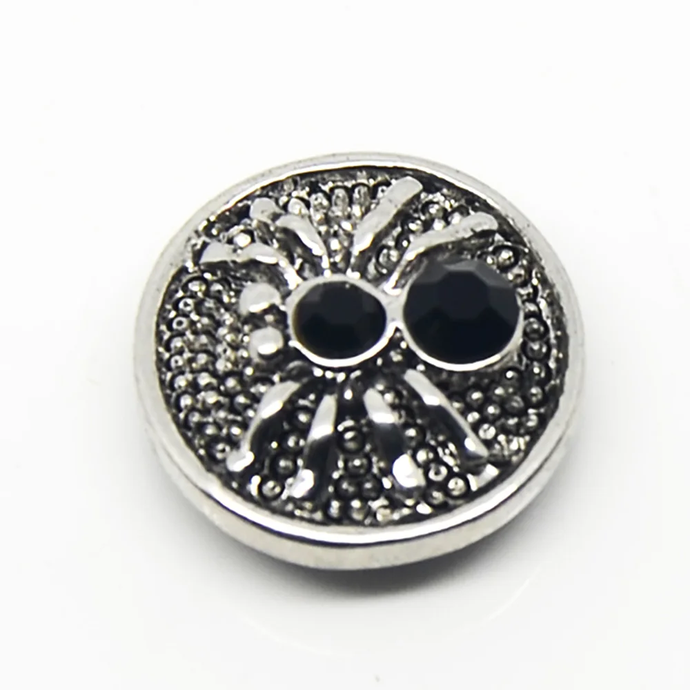 Горячая Распродажа черный стразы с рисунком паука искусственные ювелирные
