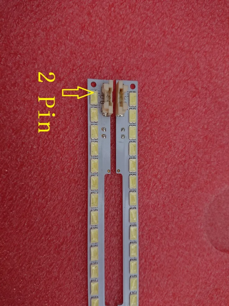 2 шт. светодиодная подсветка полосы для Samsung UA55D6600 UA55D6000 UN55D6000 UN55D6300 BN64-01664A LTJ550HW01